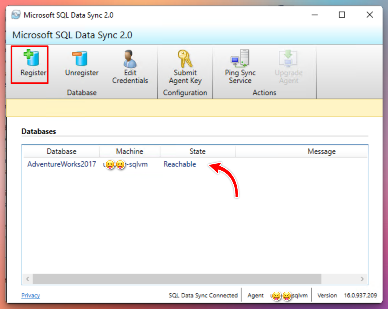 SQL is reachable